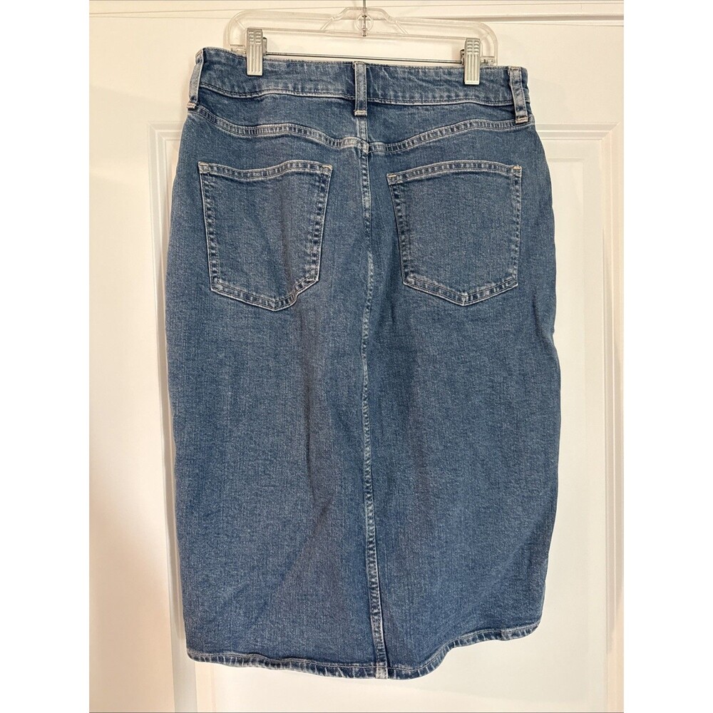 GAP Jean Denim Skirt Woman's Size 6 Knee Length - Picture 3 of 4
